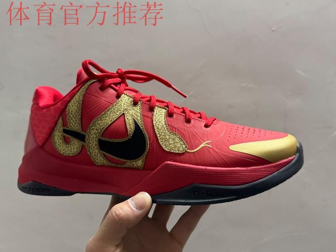 PJ-华盛顿穿着红蛇配色科比5，得到25分13篮板1盖帽